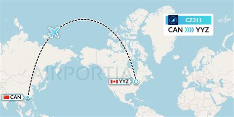 CZ311 (CSN311) 中国南方航空公司 航班跟踪和历史数据.